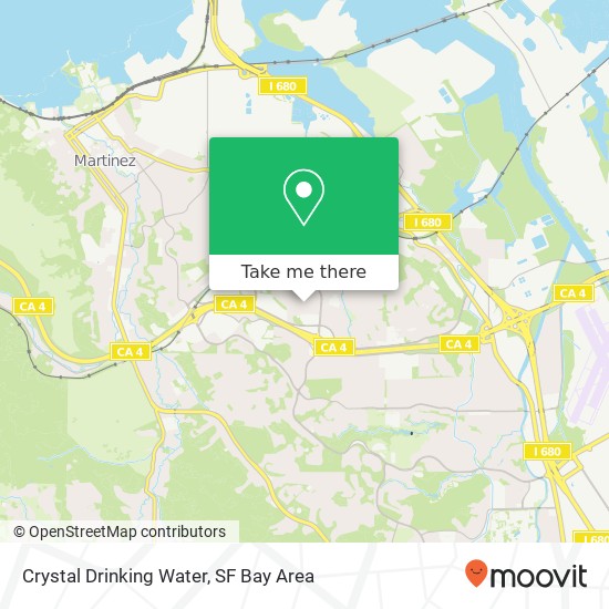 Crystal Drinking Water map