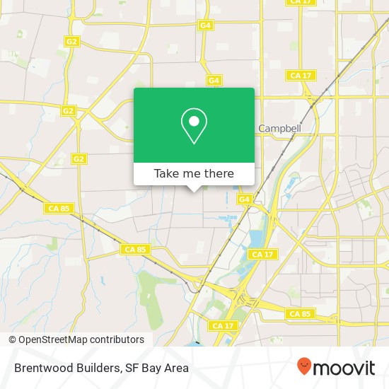 Brentwood Builders map