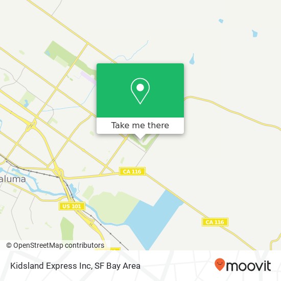 Kidsland Express Inc map