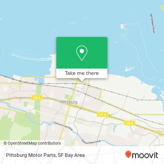 Pittsburg Motor Parts map