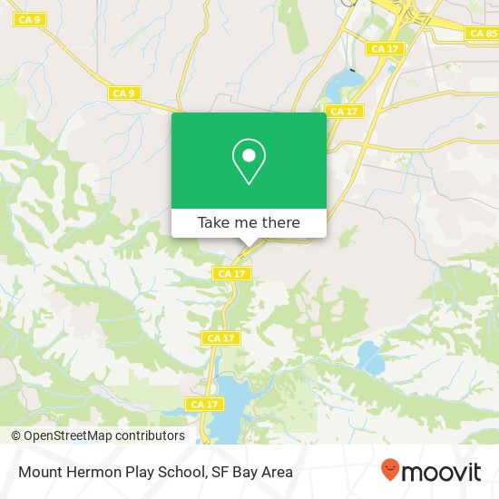 Mapa de Mount Hermon Play School