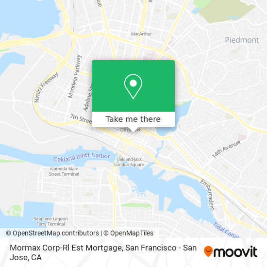 Mormax Corp-Rl Est Mortgage map