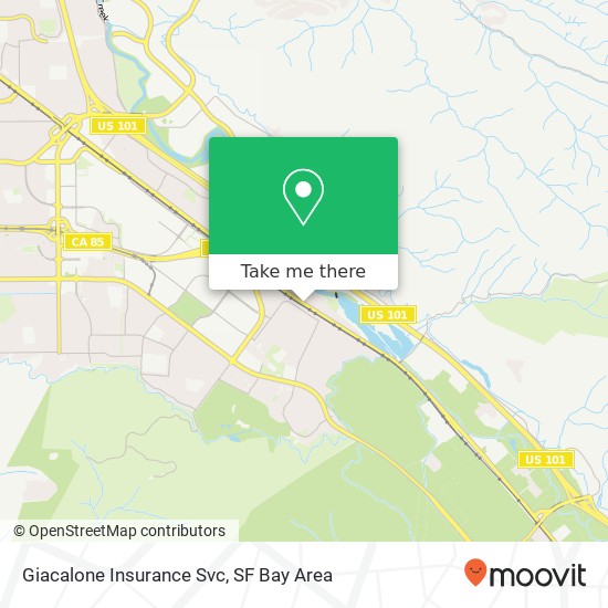 Giacalone Insurance Svc map