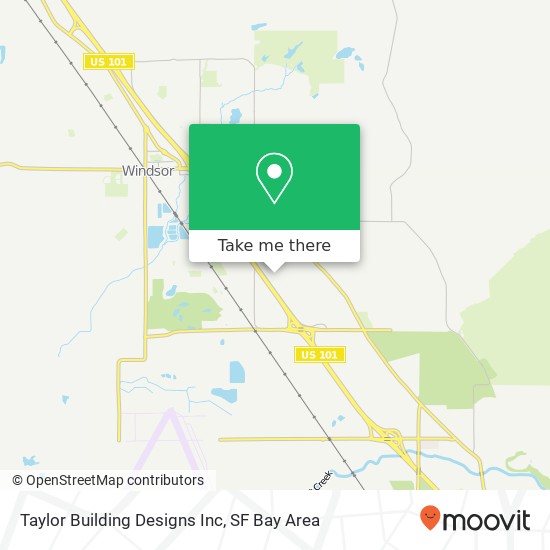 Taylor Building Designs Inc map