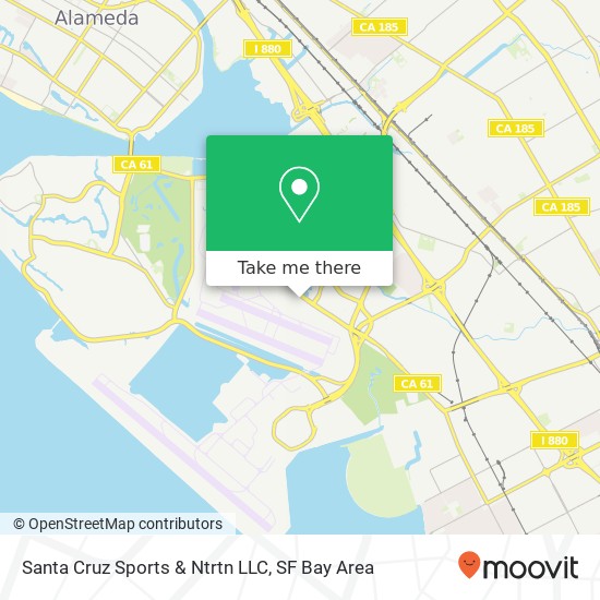 Santa Cruz Sports & Ntrtn LLC map