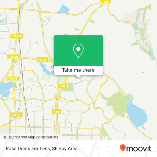 Mapa de Ross Dress For Less