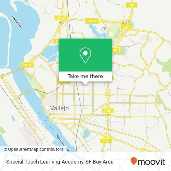 Mapa de Special Touch Learning Academy
