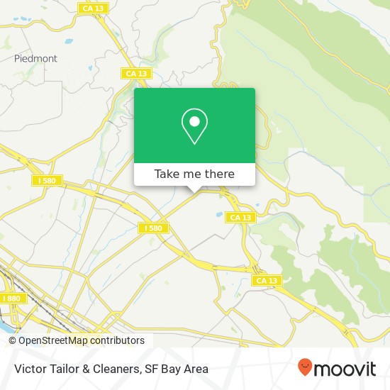 Victor Tailor & Cleaners map