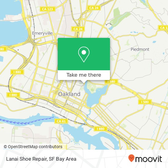 Mapa de Lanai Shoe Repair