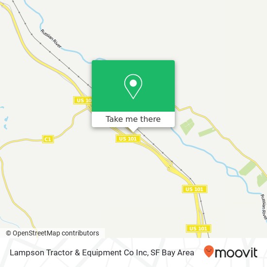 Lampson Tractor & Equipment Co Inc map