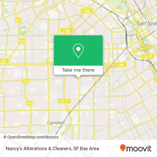 Nancy's Alterations & Cleaners map