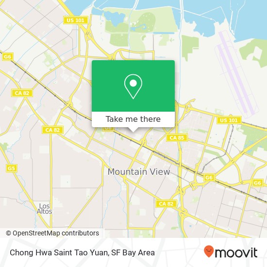 Mapa de Chong Hwa Saint Tao Yuan