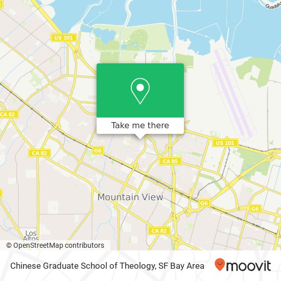 Chinese Graduate School of Theology map