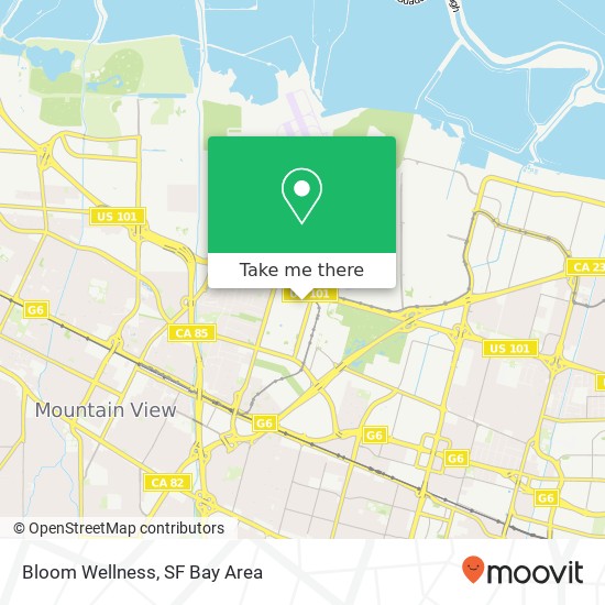 Bloom Wellness map