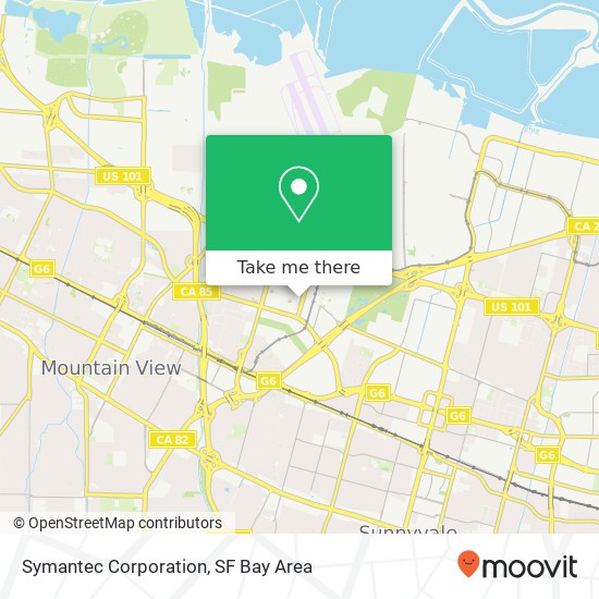 Symantec Corporation map