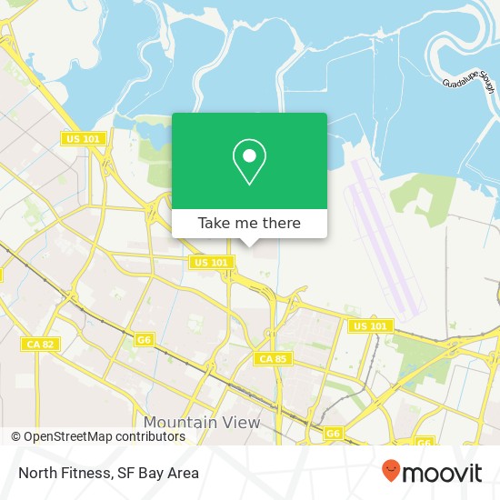 North Fitness map