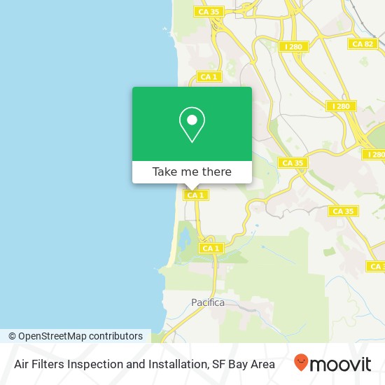 Air Filters Inspection and Installation map