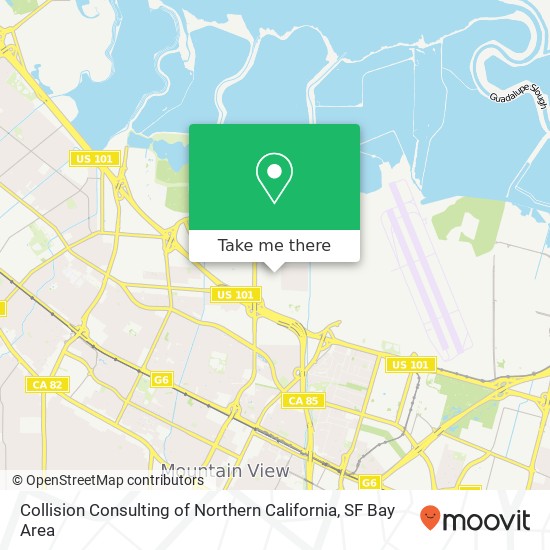 Mapa de Collision Consulting of Northern California