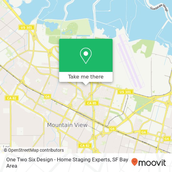 One Two Six Design - Home Staging Experts map