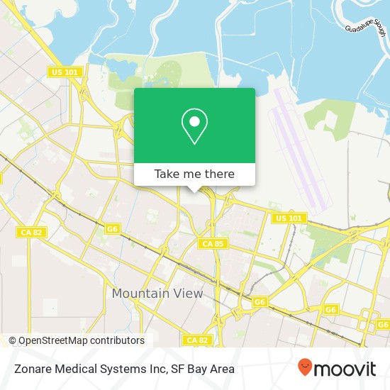 Zonare Medical Systems Inc map