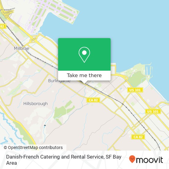 Danish-French Catering and Rental Service map