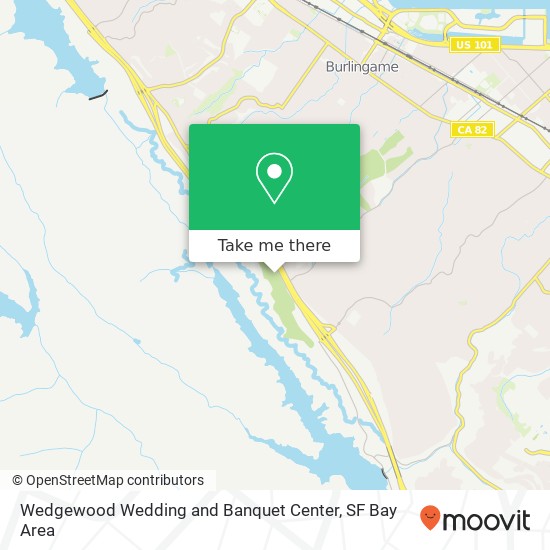 Wedgewood Wedding and Banquet Center map