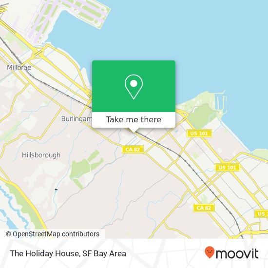 The Holiday House map