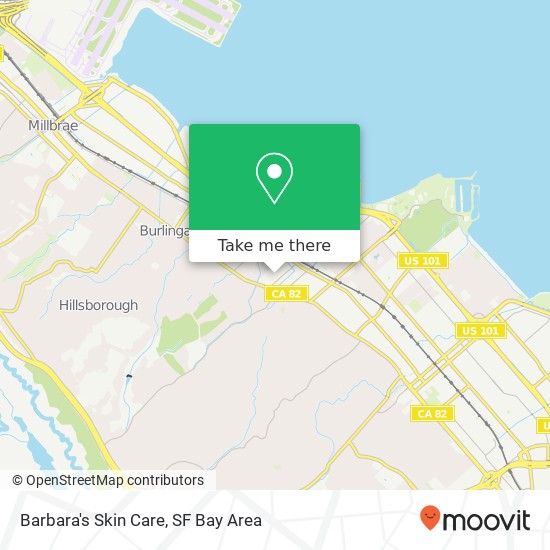 Barbara's Skin Care map