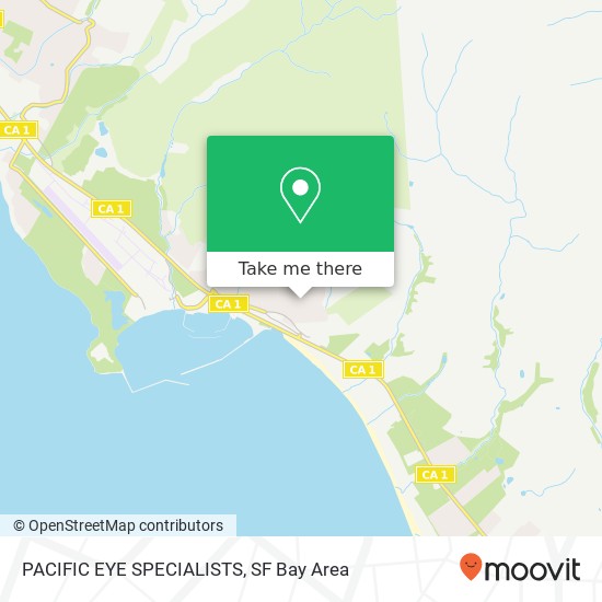 Mapa de PACIFIC EYE SPECIALISTS