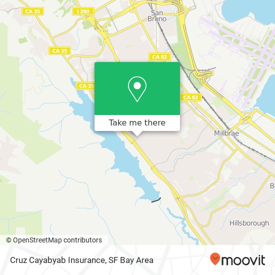 Cruz Cayabyab Insurance map