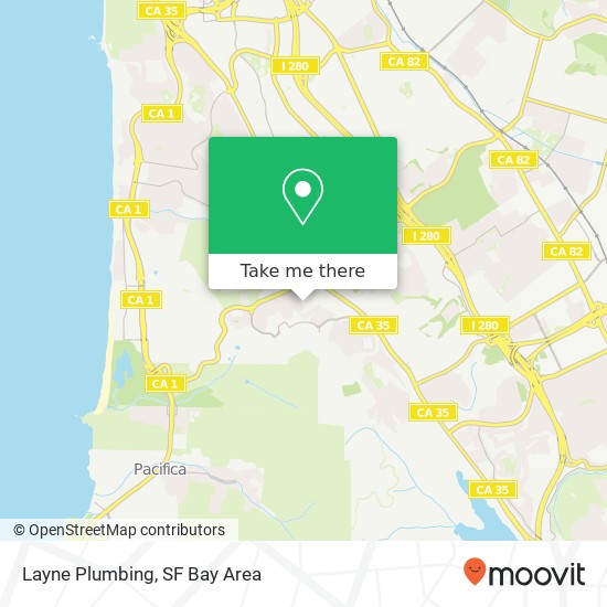 Layne Plumbing map