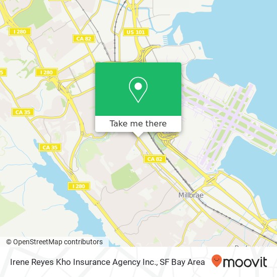 Irene Reyes Kho Insurance Agency Inc. map