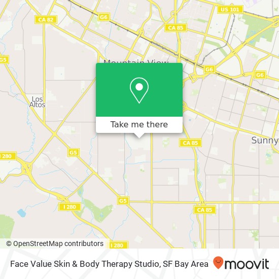 Face Value Skin & Body Therapy Studio map