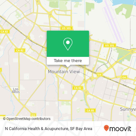 Mapa de N California Health & Acupuncture