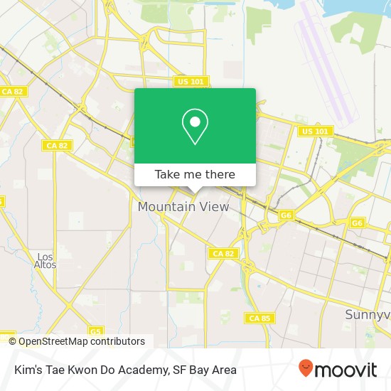 Kim's Tae Kwon Do Academy map