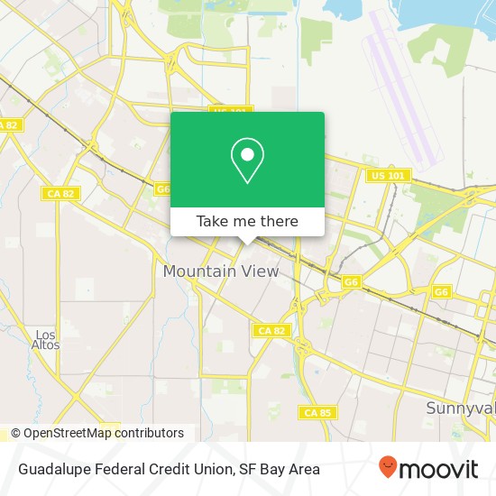 Guadalupe Federal Credit Union map