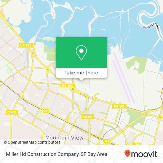 Miller Hd Construction Company map