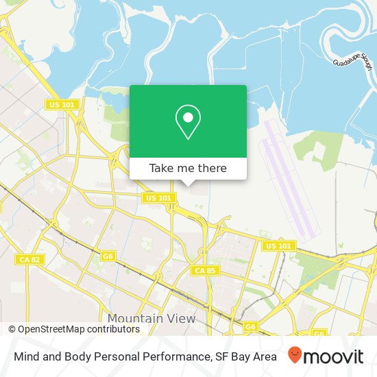 Mapa de Mind and Body Personal Performance