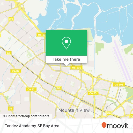 Mapa de Tandez Academy