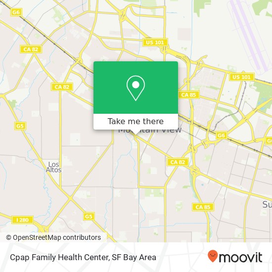 Cpap Family Health Center map