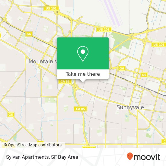 Sylvan Apartments map