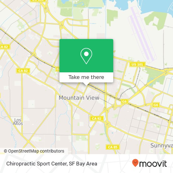 Mapa de Chiropractic Sport Center