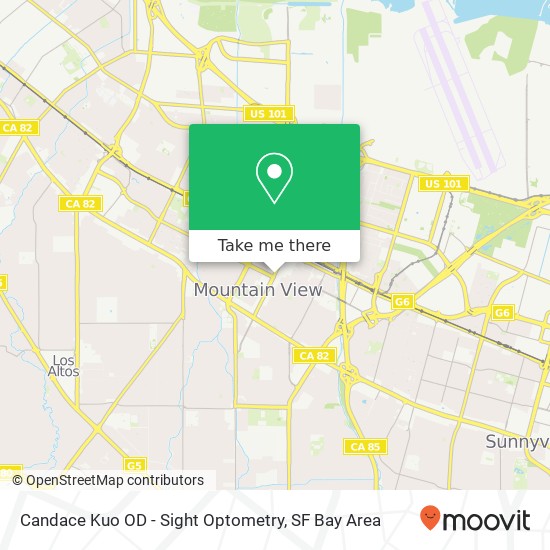 Candace Kuo OD - Sight Optometry map