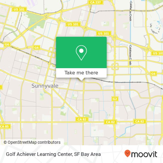 Golf Achiever Learning Center map