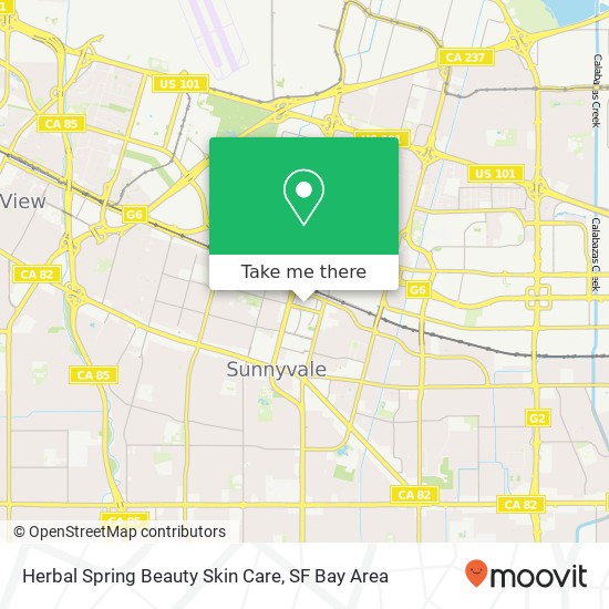 Mapa de Herbal Spring Beauty Skin Care