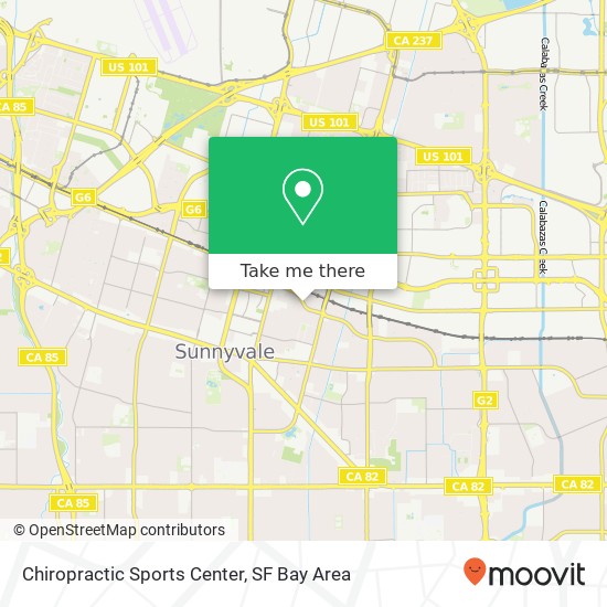 Mapa de Chiropractic Sports Center