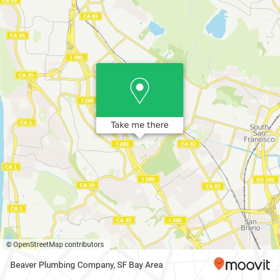 Mapa de Beaver Plumbing Company