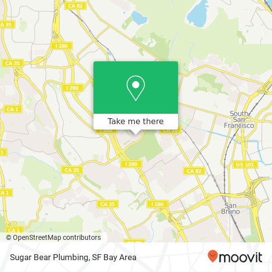 Mapa de Sugar Bear Plumbing