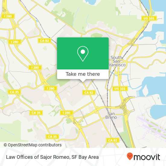 Law Offices of Sajor Romeo map