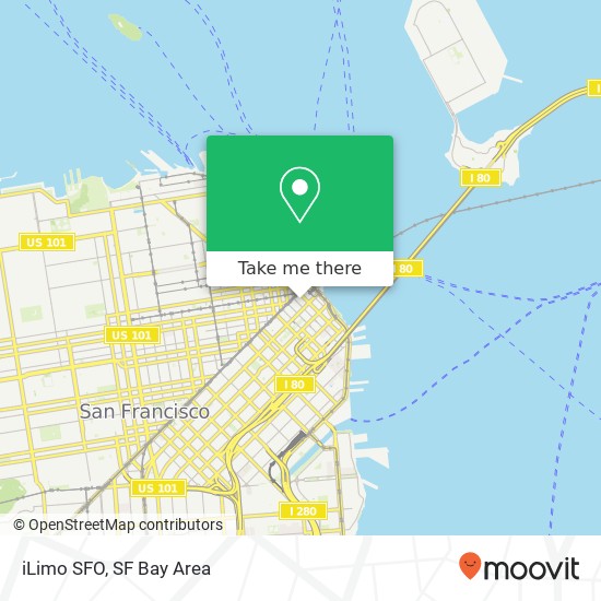 iLimo SFO map